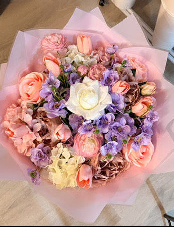 Blush Lavender Artificial Bouquet