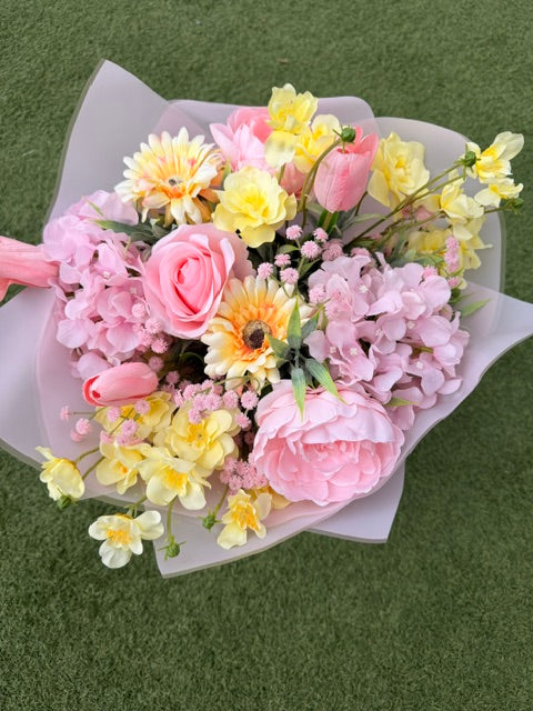 Summer Blossom Artificial Bouquet